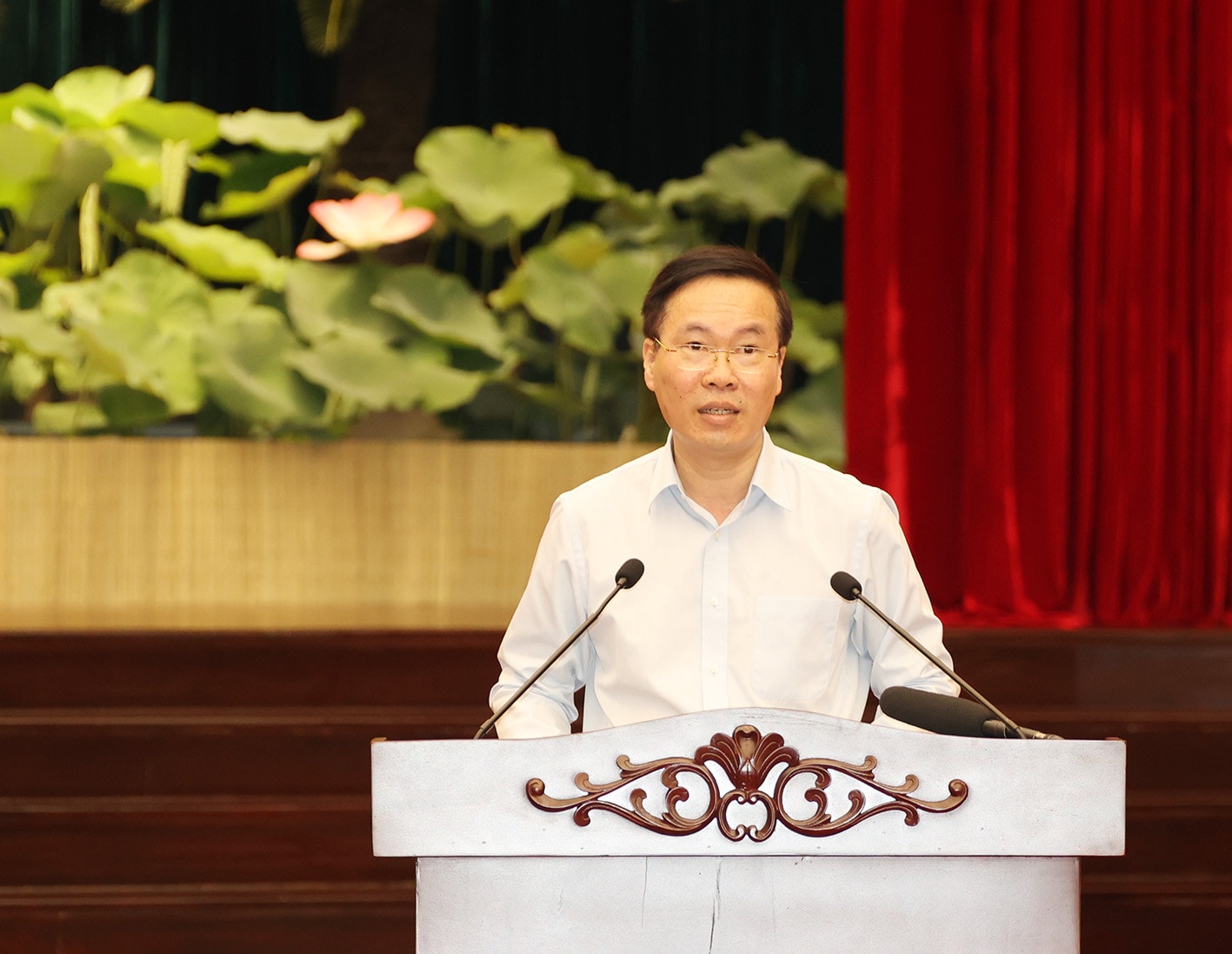 Tổng Bí thư Nguyễn Phú Trọng thăm và làm việc với Thành ủy TP Hồ Chí Minh -0