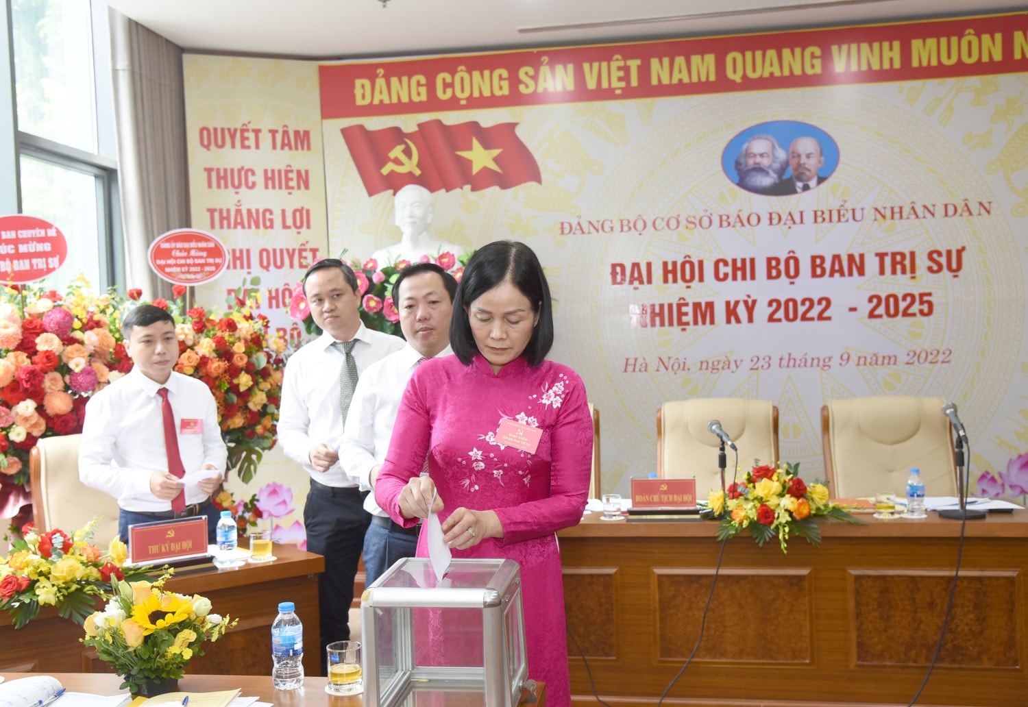 Đại hội Chi bộ Ban Trị sự, Đảng bộ cơ sở Báo Đại biểu Nhân dân nhiệm kỳ 2022 – 2025 -0