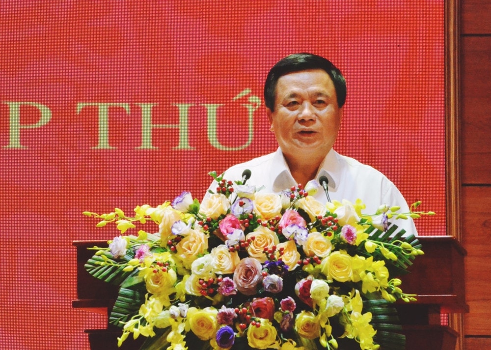 Giám đốc Học viện Chính trị Quốc gia Hồ Chí Minh, Chủ tịch Hội đồng Lý luận Trung ương Nguyễn Xuân Thắng tiếp xúc cử tri trước Kỳ họp thứ Tư -0