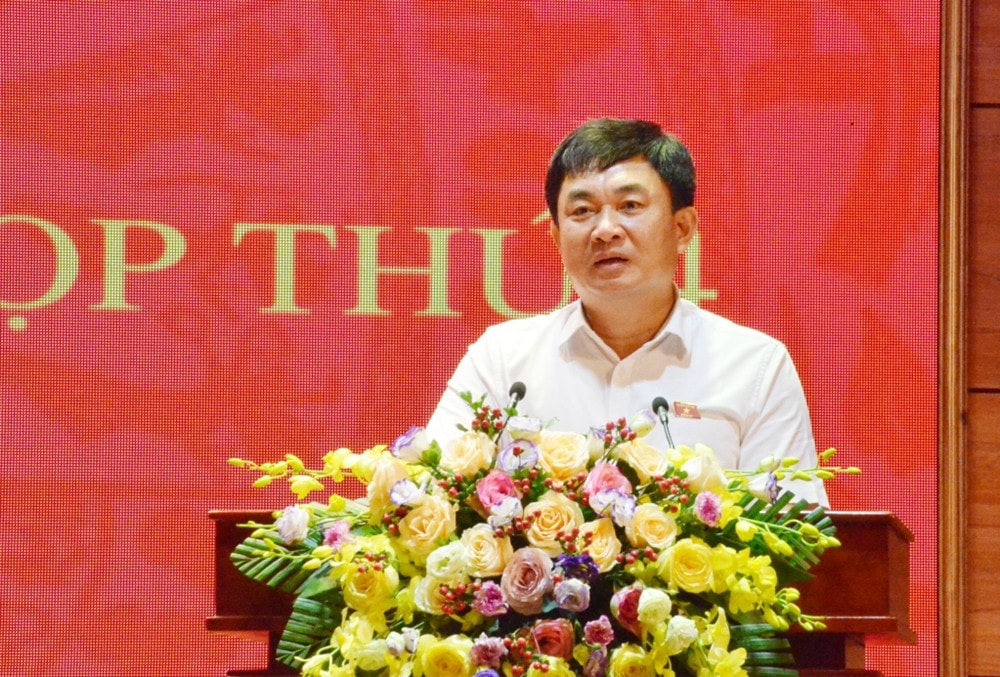 Giám đốc Học viện Chính trị Quốc gia Hồ Chí Minh, Chủ tịch Hội đồng Lý luận Trung ương Nguyễn Xuân Thắng tiếp xúc cử tri trước Kỳ họp thứ Tư -0
