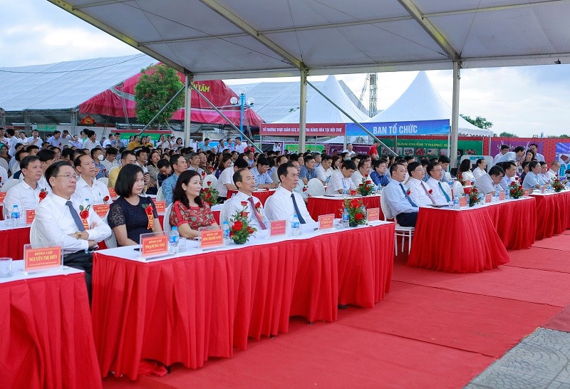 Toàn cảnh lễ Khai mạc Hội chợ