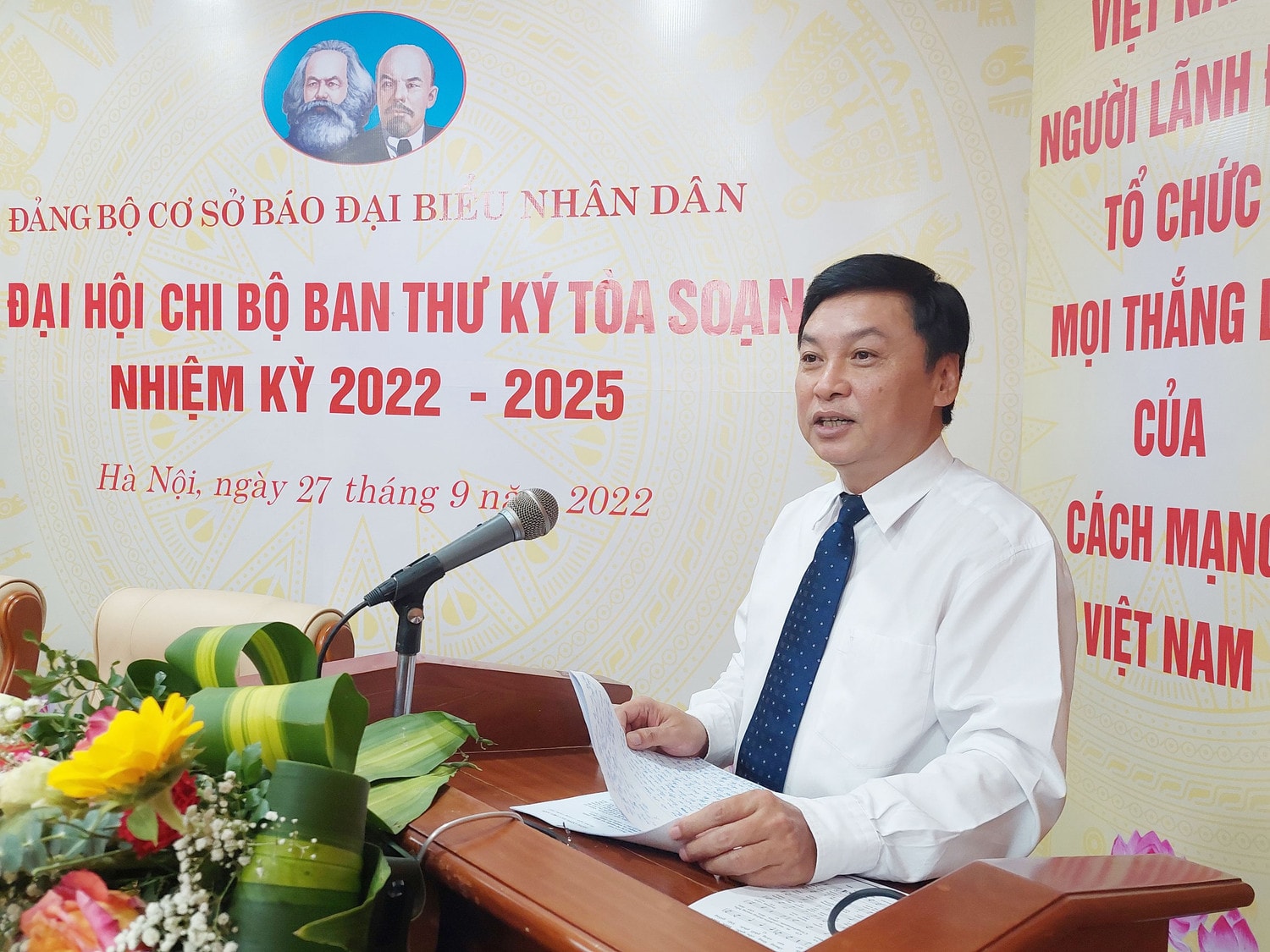Đại hội Chi bộ Ban Thư ký tòa soạn nhiệm kỳ 2022 - 2025 thành công tốt đẹp -0