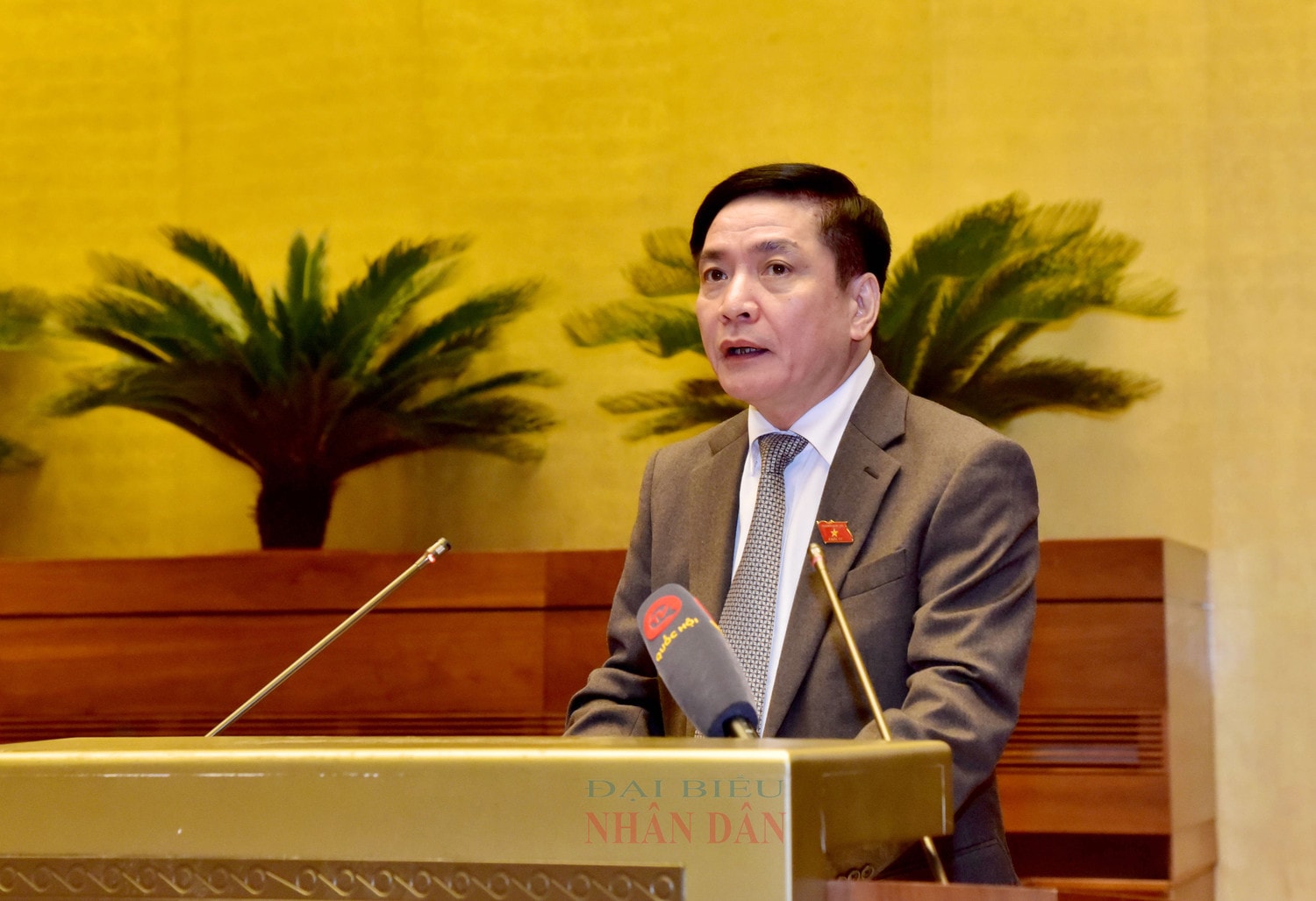 Chủ tịch Quốc hội Vương Đình Huệ chủ trì Hội nghị triển khai Chương trình giám sát năm 2023 của Quốc hội -0