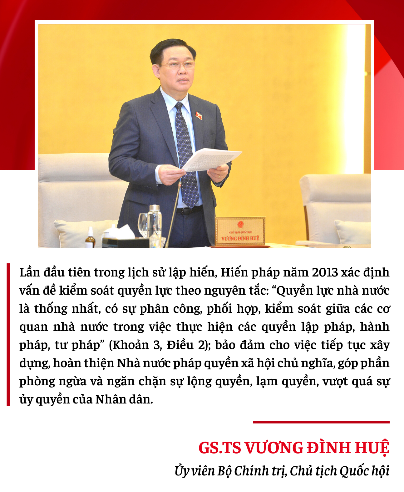 Tiếp tục đổi mới, nâng cao chất lượng, hiệu quả hoạt động giám sát tối cao của Quốc hội, góp phần kiểm soát quyền lực và tổ chức thực hiện thắng lợi đường lối, chủ trương của Đảng, chính sách, pháp luật của Nhà nước -0