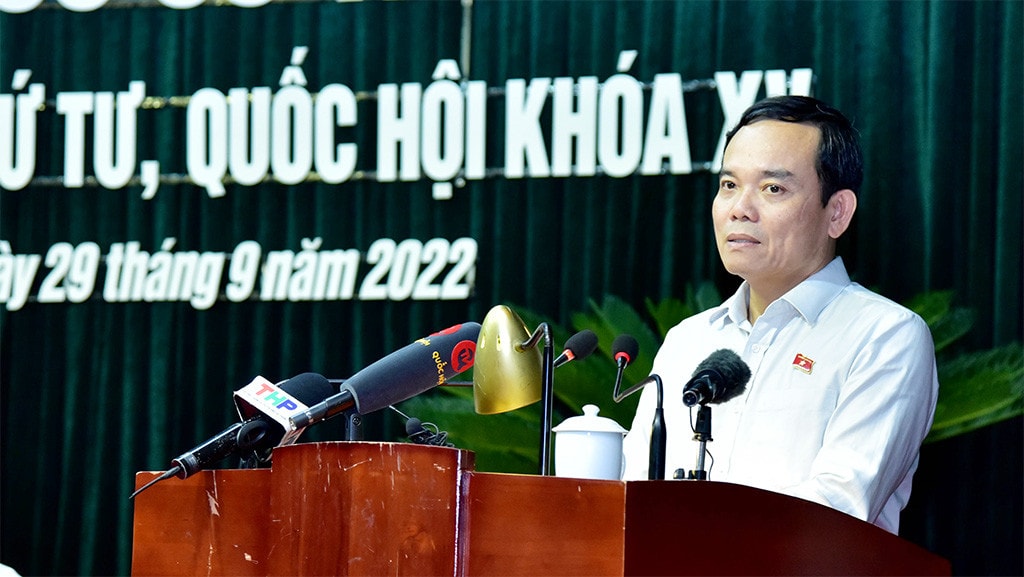 Một số hình ảnh Chủ tịch Quốc hội Vương Đình Huệ tiếp xúc cử tri huyện Thuỷ Nguyên, TP. Hải Phòng -2