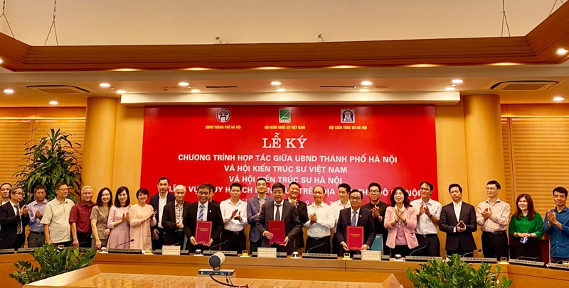 Hà Nội ký chương trình hợp tác về quy hoạch, kiến trúc -0