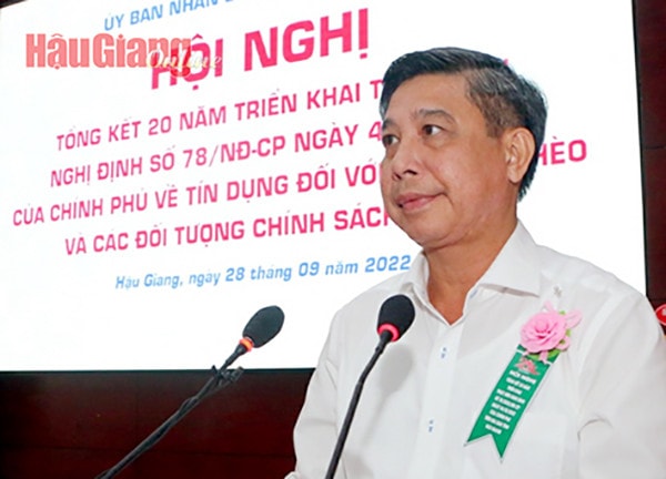Gần 85.000 hộ dân Hậu Giang thoát nghèo nhờ nguồn vốn tín dụng chính sách -0