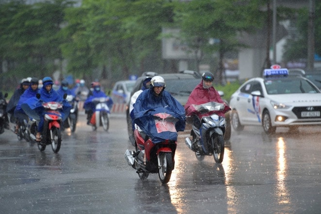 Đồng bằng và ven biển Bắc Bộ, Bắc Trung Bộ có mưa rất to -0
