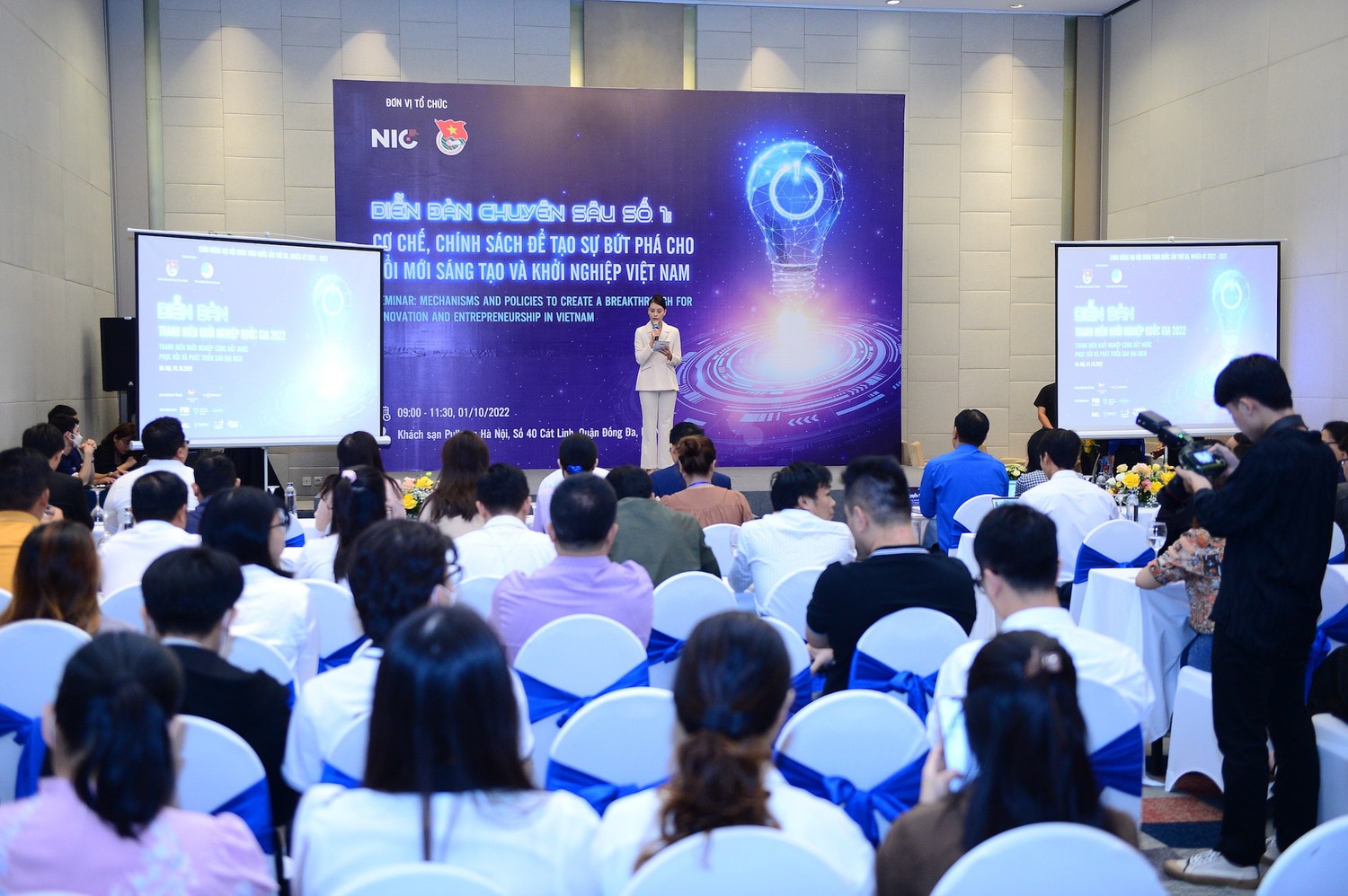 Quang cảnh hội thảo Cần chính sách giúp hệ sinh thái khởi nghiệp sáng tạo bứt phá -0