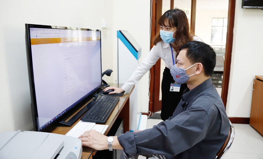 Nâng cấp cơ sở vật chất, hạ tầng công nghệ thông tin cho bộ phận 1 cửa
