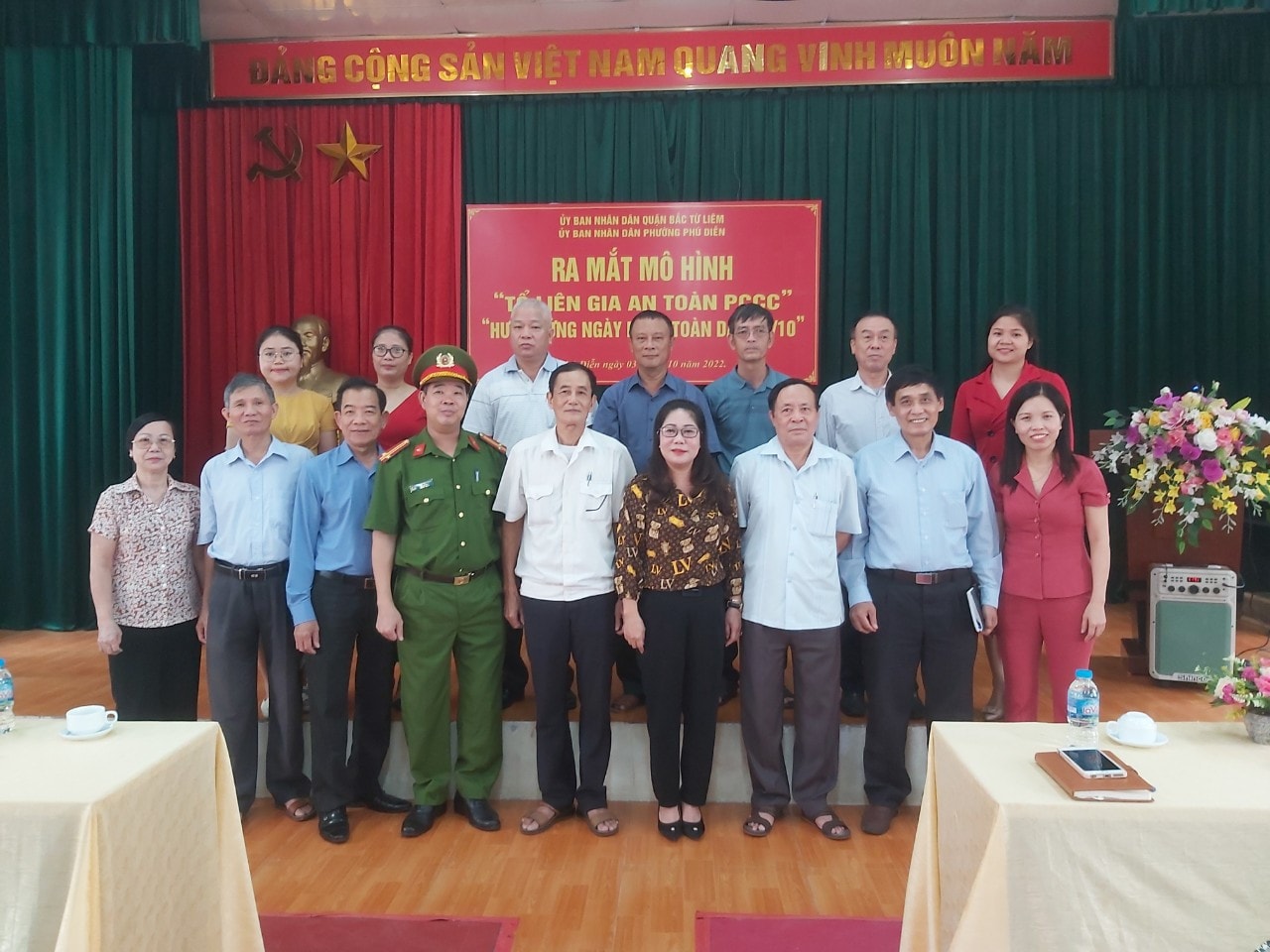 Ra mắt mô hình “ Tổ liên gia an toàn phòng cháy và chữa cháy” -0