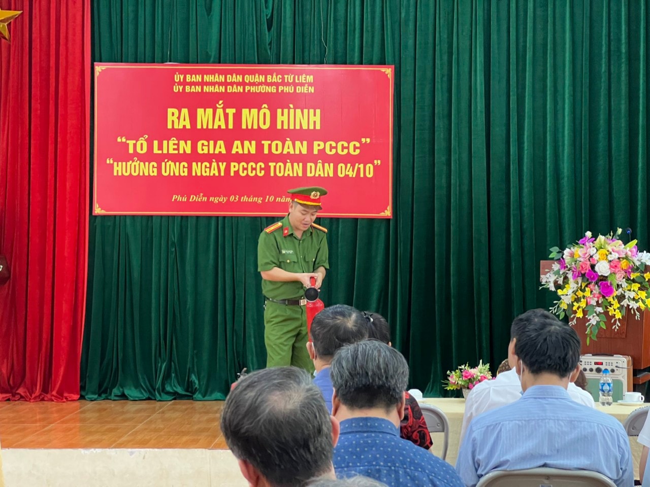 Ra mắt mô hình “ Tổ liên gia an toàn phòng cháy và chữa cháy” -0