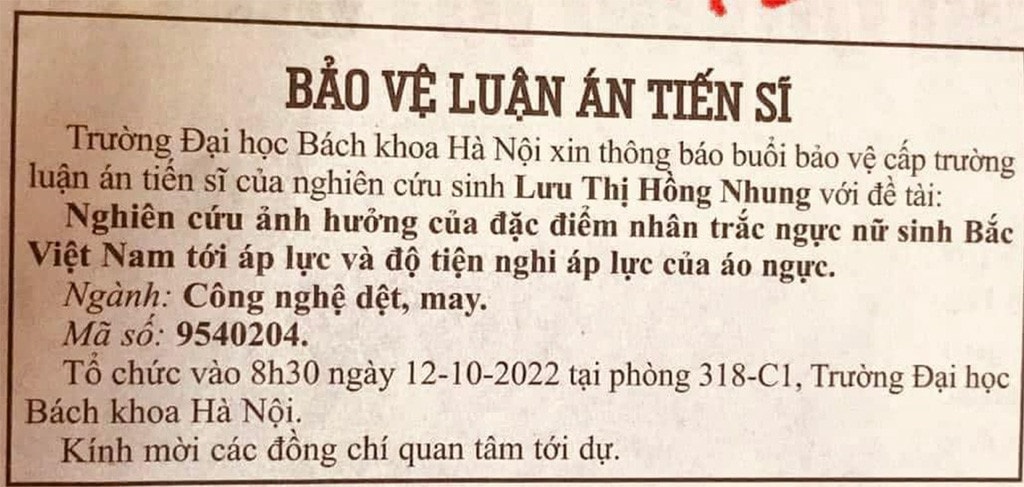 Trường ĐH Bách khoa Hà Nội lý giải tên Đề tài luận án tiến sĩ gây xôn xao -0