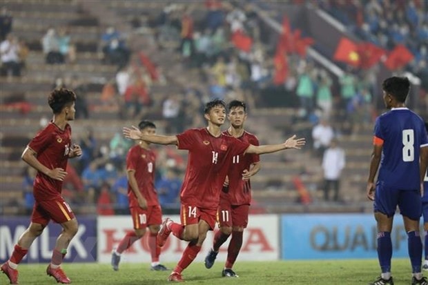 Vòng loại U17 châu Á năm 2023: Việt Nam thắng đậm Nepal -0