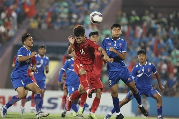Vòng loại U17 châu Á năm 2023: Việt Nam thắng đậm Nepal -0