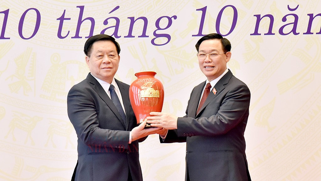 Chủ tịch Quốc hội Vương Đình Huệ: Ngành xuất bản phải góp phần tạo lập sức mạnh quốc gia