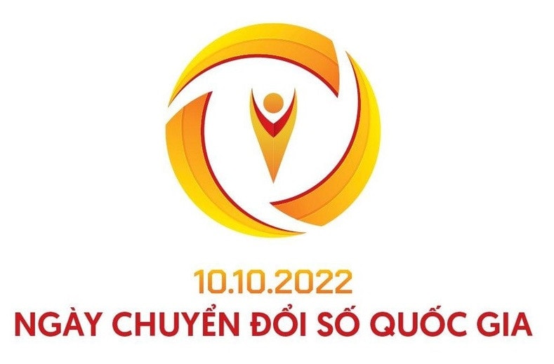 Bộ nhận diện Ngày Chuyển đổi số quốc gia 10.10.