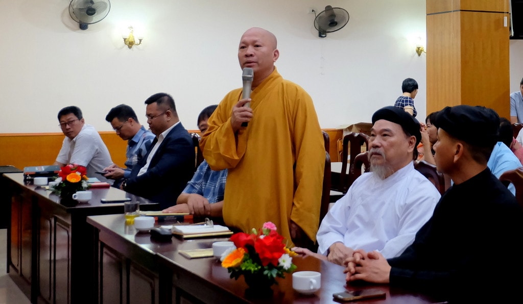 Lễ ra mắt sách có sự tham dự của đại diện các tôn giáo, tín ngưỡng, nhà nghiên cứu trên địa bàn Hà Nội và nhiều tỉnh, thành phố Ra mắt sách “Quản lý nhà nước về hoạt động tôn giáo trên địa bàn Thủ đô Hà Nội” -2