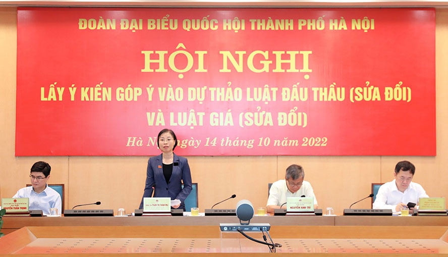 Lấy ý kiến góp ý vào dự thảo Luật Đấu thầu (sửa đổi) và Luật Giá (sửa đổi) -0