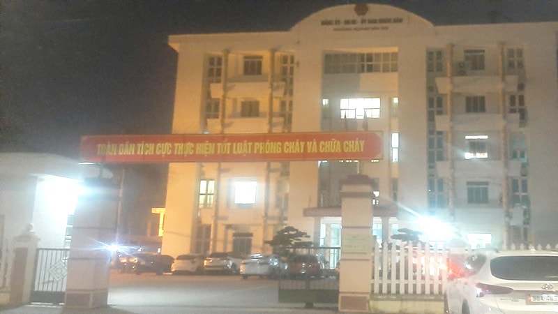 Trụ sở UBND phường Hoàng Văn Thụ (Ảnh: Báo Bắc Giang).