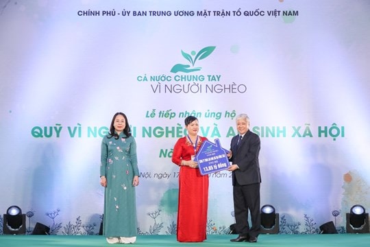 Nhiều cơ quan, đơn vị, doanh nghiệp, nhà hảo tâm ủng hộ “Quỹ Vì người nghèo và an sinh xã hội” -0