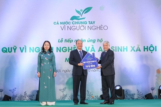 Nhiều cơ quan, đơn vị, doanh nghiệp, nhà hảo tâm ủng hộ “Quỹ Vì người nghèo và an sinh xã hội” -1