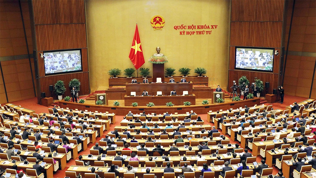Một số hình ảnh phiên Khai mạc trọng thể Kỳ họp thứ Tư, Quốc hội Khoá XV