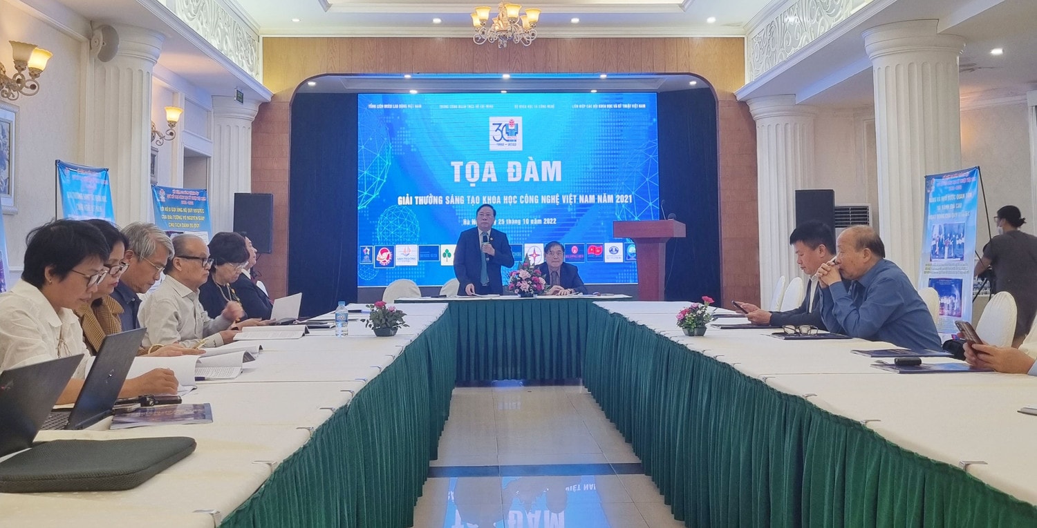 Thưởng 1,7 tỷ đồng cho 45 công trình Sáng tạo Khoa học công nghệ Việt Nam năm 2021 -0