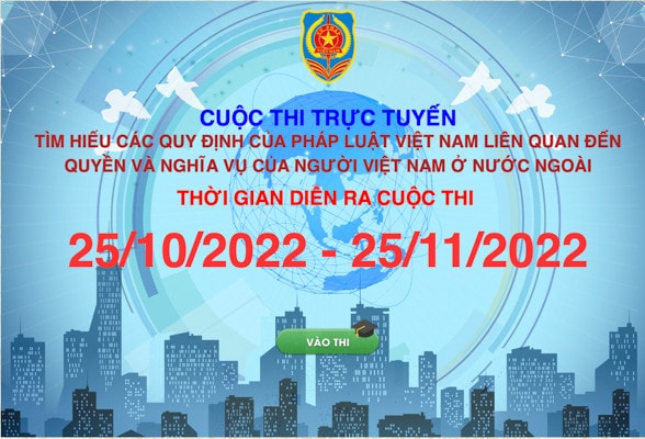 Gần 2.000 lượt thi tìm hiểu quyền và nghĩa vụ của người Việt Nam ở nước ngoài -0