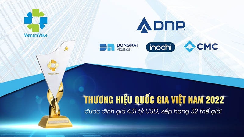 DNP đạt 3 thương hiệu Quốc gia -0