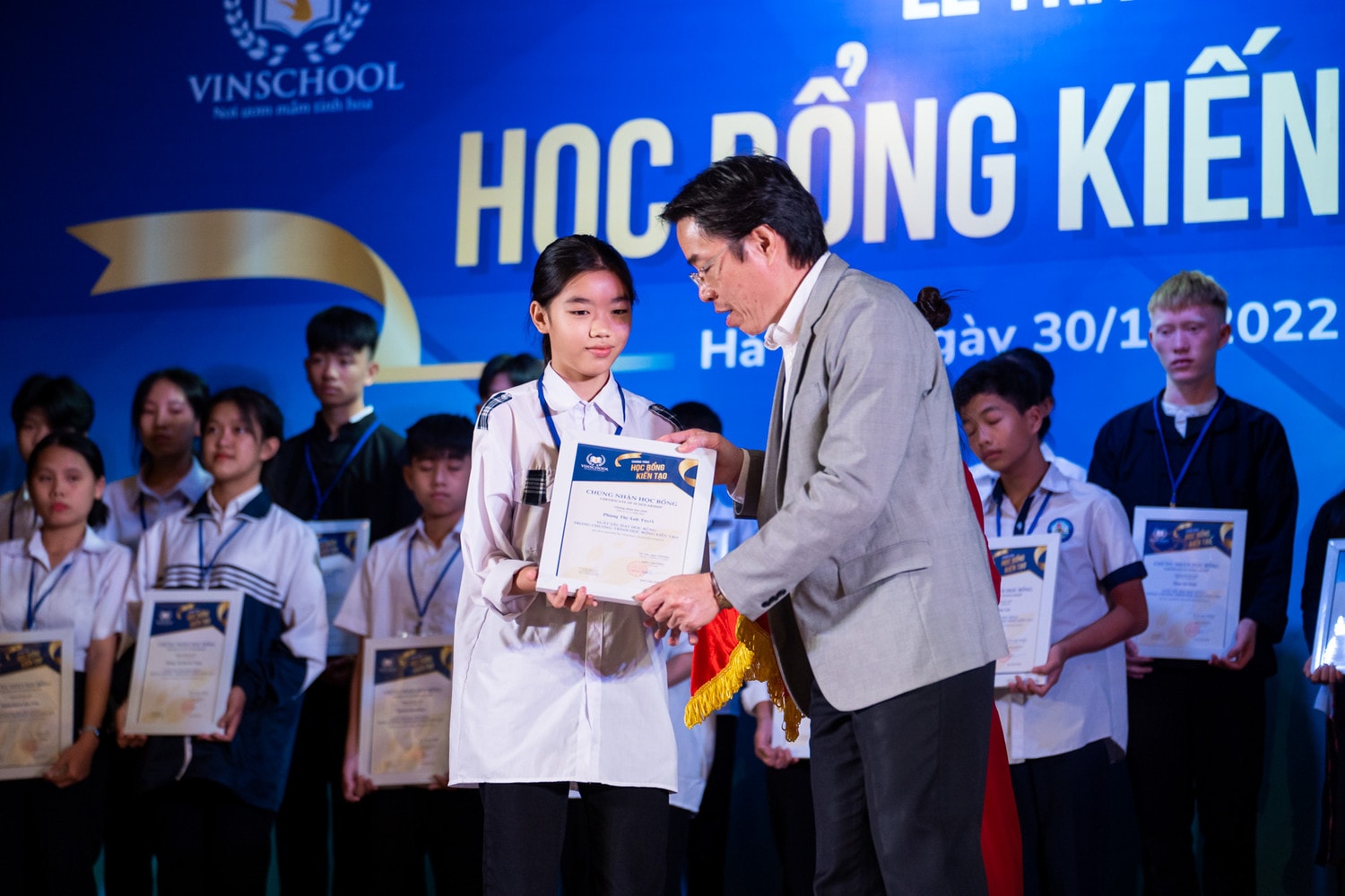 VinSchool trao học bổng kiến tạo năm thứ 2 cho 40 học sinh -0