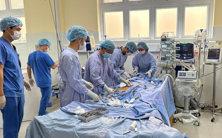 Bệnh viện đa khoa Lâm Đồng lần đầu tiên triển khai kỹ thuật tim phổi nhân tạo -0