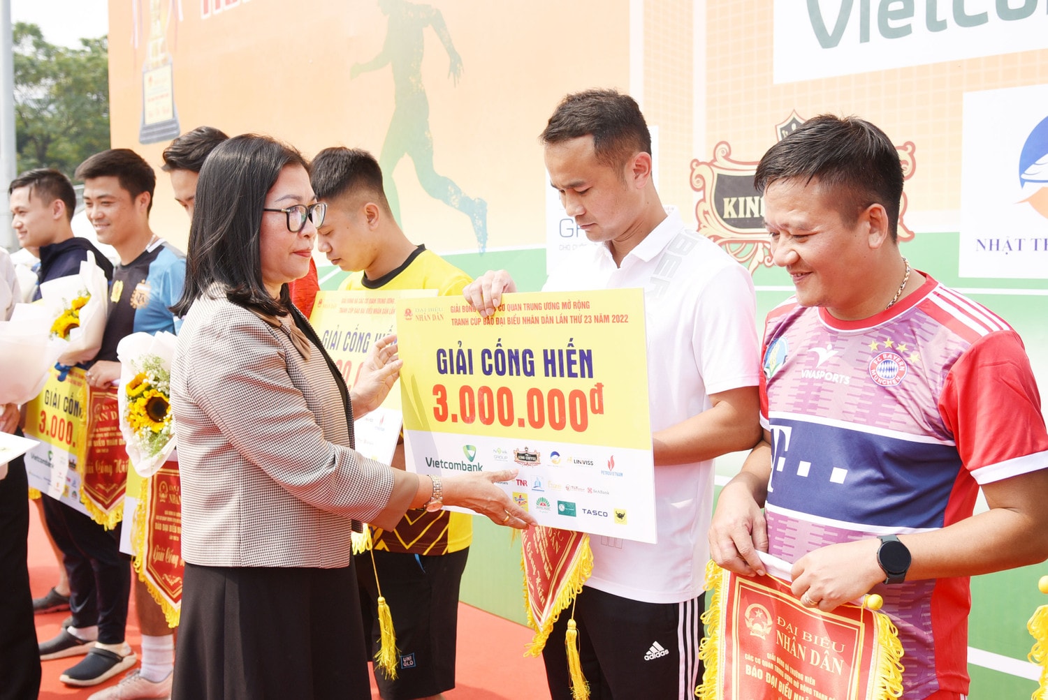 Lễ Bế mạc và trao giải Giải bóng đá các cơ quan Trung ương mở rộng tranh Cúp Báo Đại biểu Nhân dân lần thứ 23 -0
