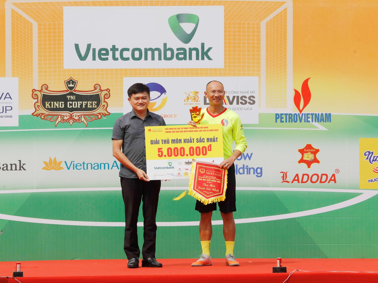 Lễ Bế mạc và trao giải Giải bóng đá các cơ quan Trung ương mở rộng tranh Cúp Báo Đại biểu Nhân dân lần thứ 23 -3