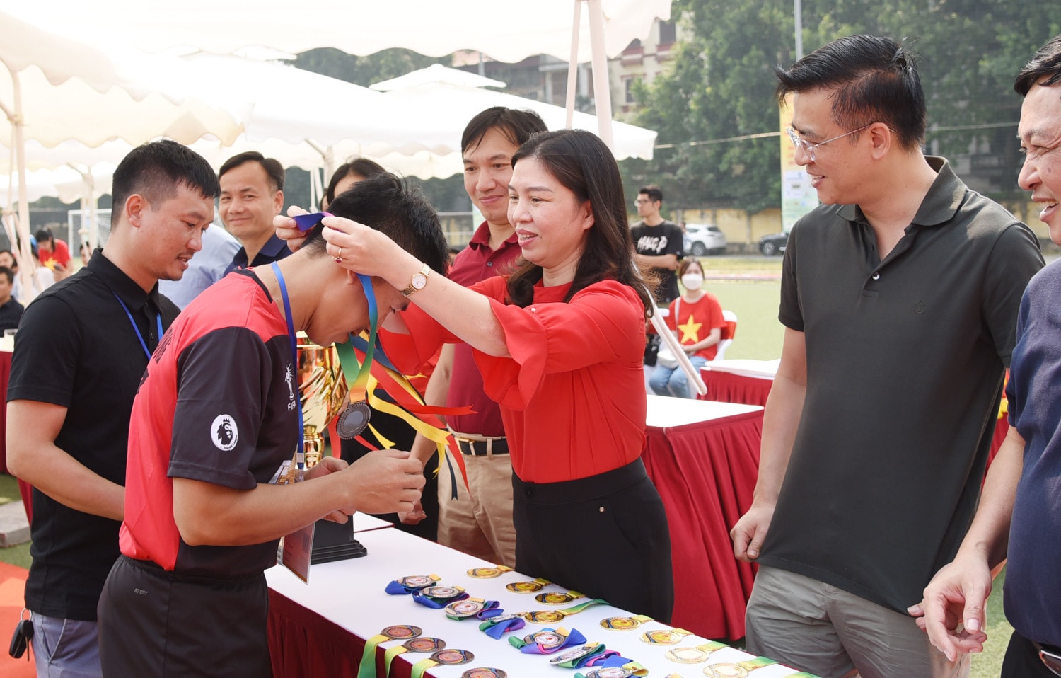 Lễ Bế mạc và trao giải Giải bóng đá các cơ quan Trung ương mở rộng tranh Cúp Báo Đại biểu Nhân dân lần thứ 23 -8