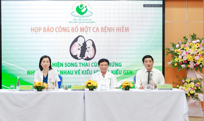 Việt Nam ghi nhận ca sinh đôi cùng trứng khác giới tính cực hiếm, là ca thứ hai trên thế giới -0