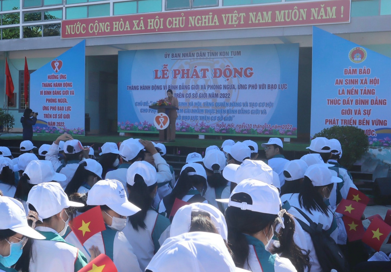 Kon Tum: Phát động hưởng ứng Tháng hành động vì bình đẳng giới và phòng chống bạo lực trên cơ sở giới -0