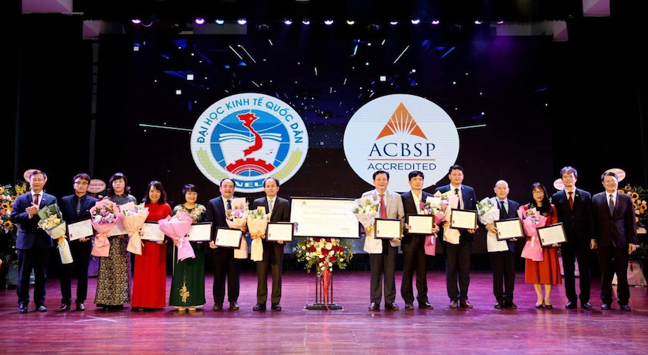 Trường ĐH Kinh tế Quốc dân có 11 chương trình đạt kiểm định chất lượng quốc tế ACBSP, Hoa kỳ -0