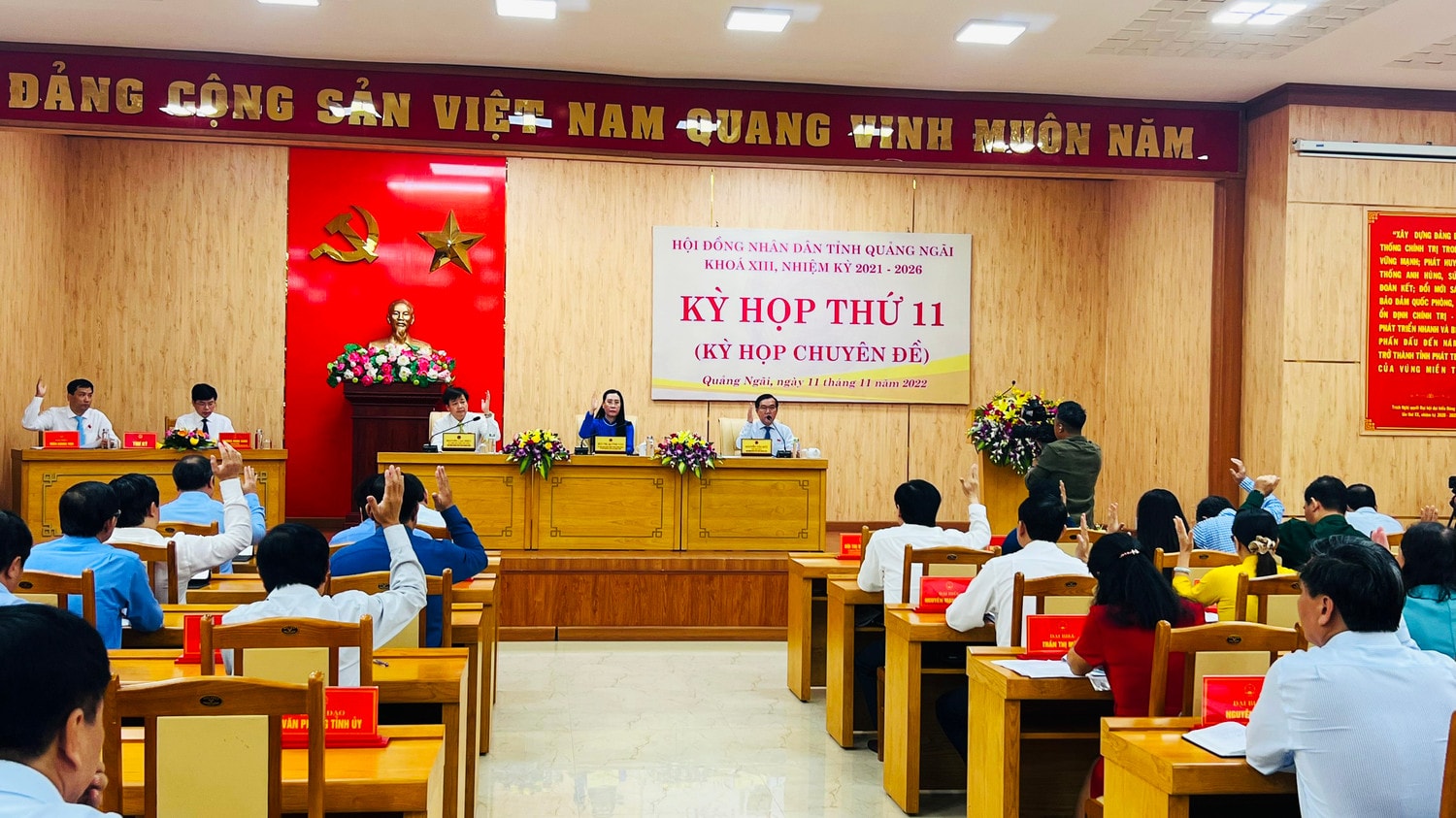 Quảng Ngãi: Hội đồng nhân dân tỉnh họp thông qua các chỉ tiêu quan trọng cuối năm 2022