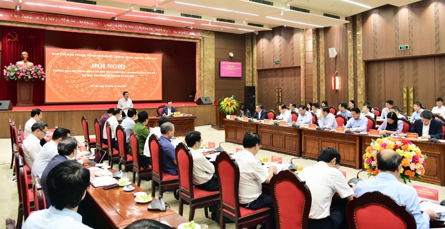 Công tác phòng, chống tham nhũng, tiêu cực tại thành phố Hà Nội chuyển biến tích cực -0