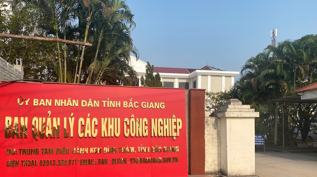Ban quản lý các KCN tỉnh Bắc Giang đã chủ động phát hiện sai phạm tại Công ty TNHH điện tử Sungjin Việt Nam.