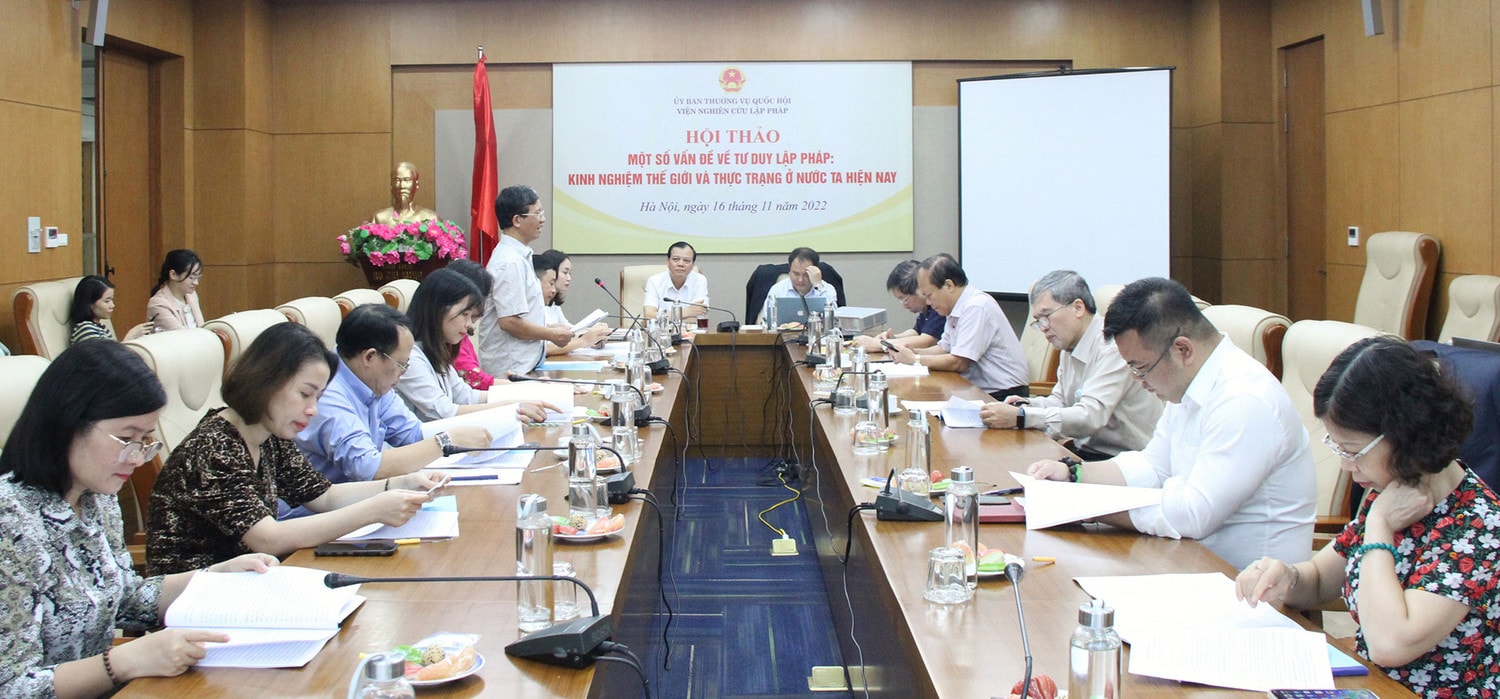 Đổi mới tư duy, quy trình lập pháp - kinh nghiệm thế giới và thực trạng ở Việt Nam -0