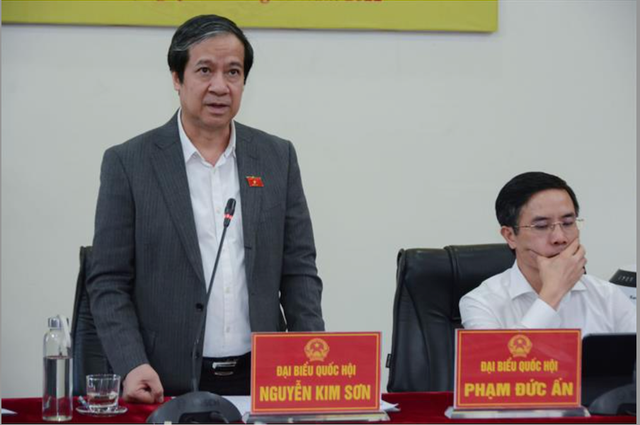 Bộ trưởng Nguyễn Kim Sơn tiếp xúc cử tri sau Kỳ họp thứ 4, Quốc hội khóa XV -0