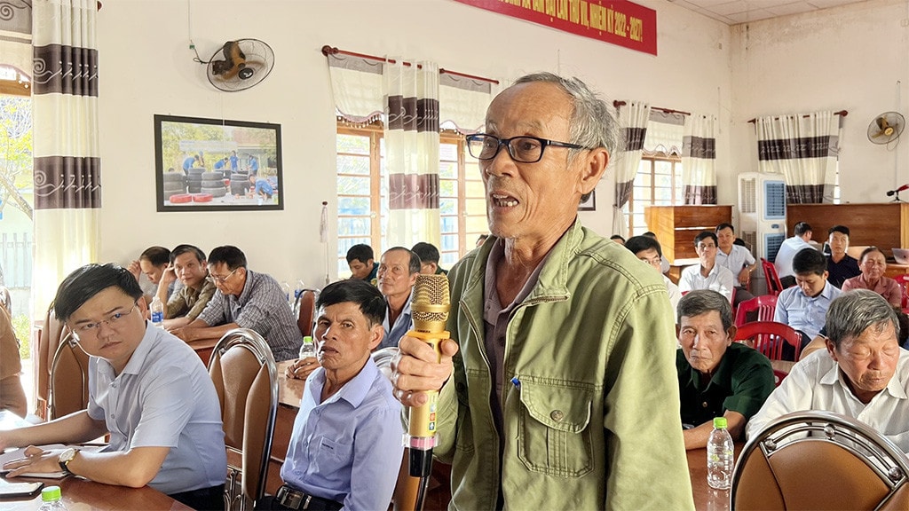 Phó Chủ tịch Quốc hội Nguyễn Đức Hải tiếp xúc cử tri huyện Phú Ninh, tỉnh Quảng Nam -2
