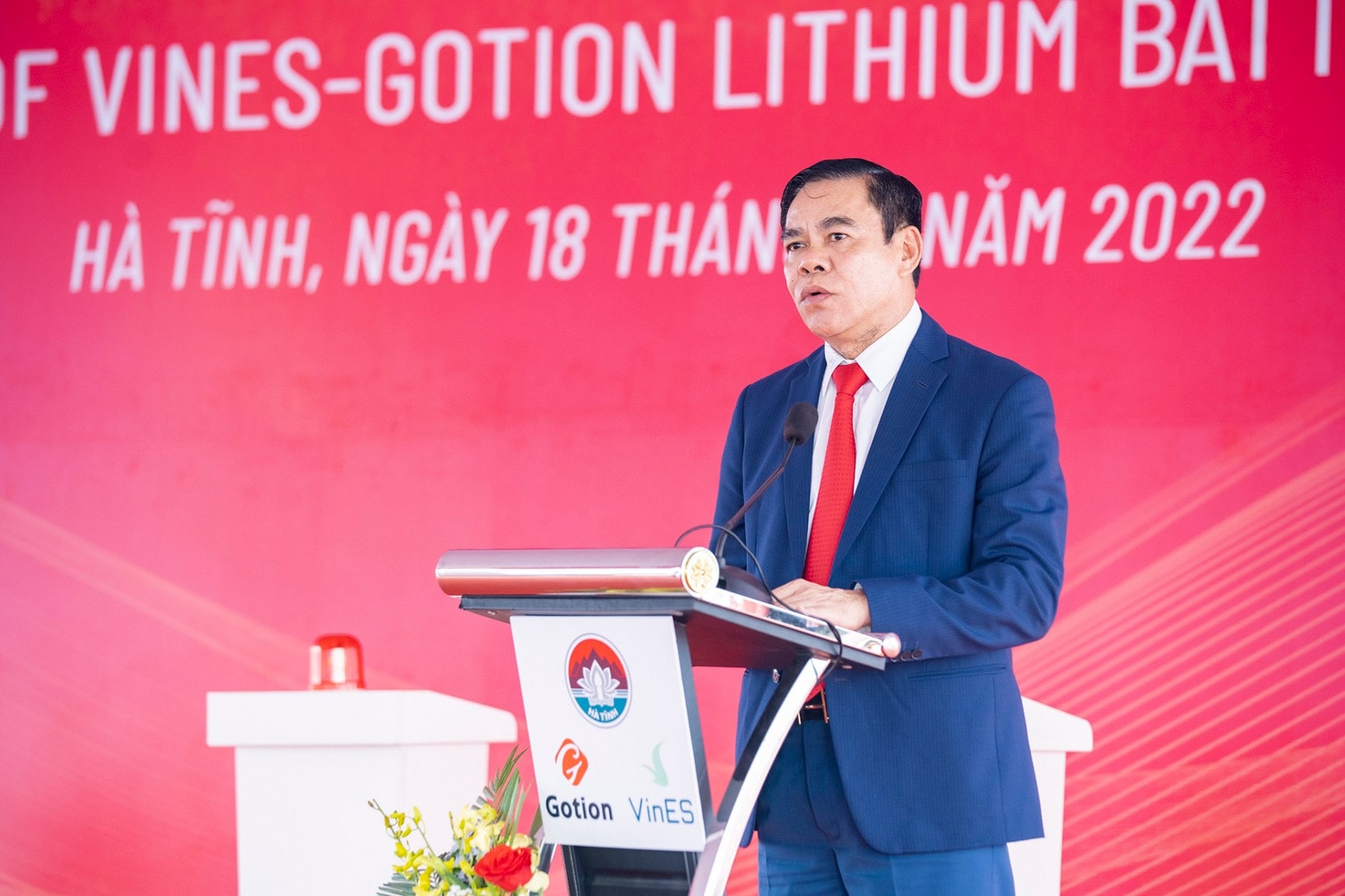 Động thổ nhà máy sản xuất pin LFP tại Vũng Áng -0