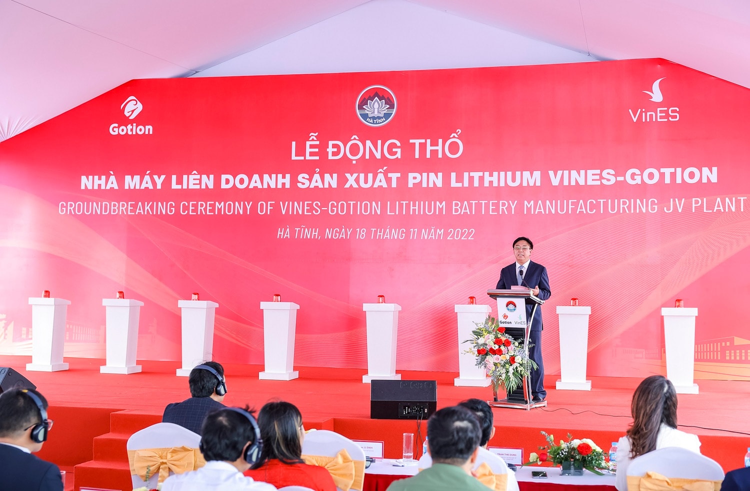 Động thổ nhà máy sản xuất pin LFP tại Vũng Áng -0