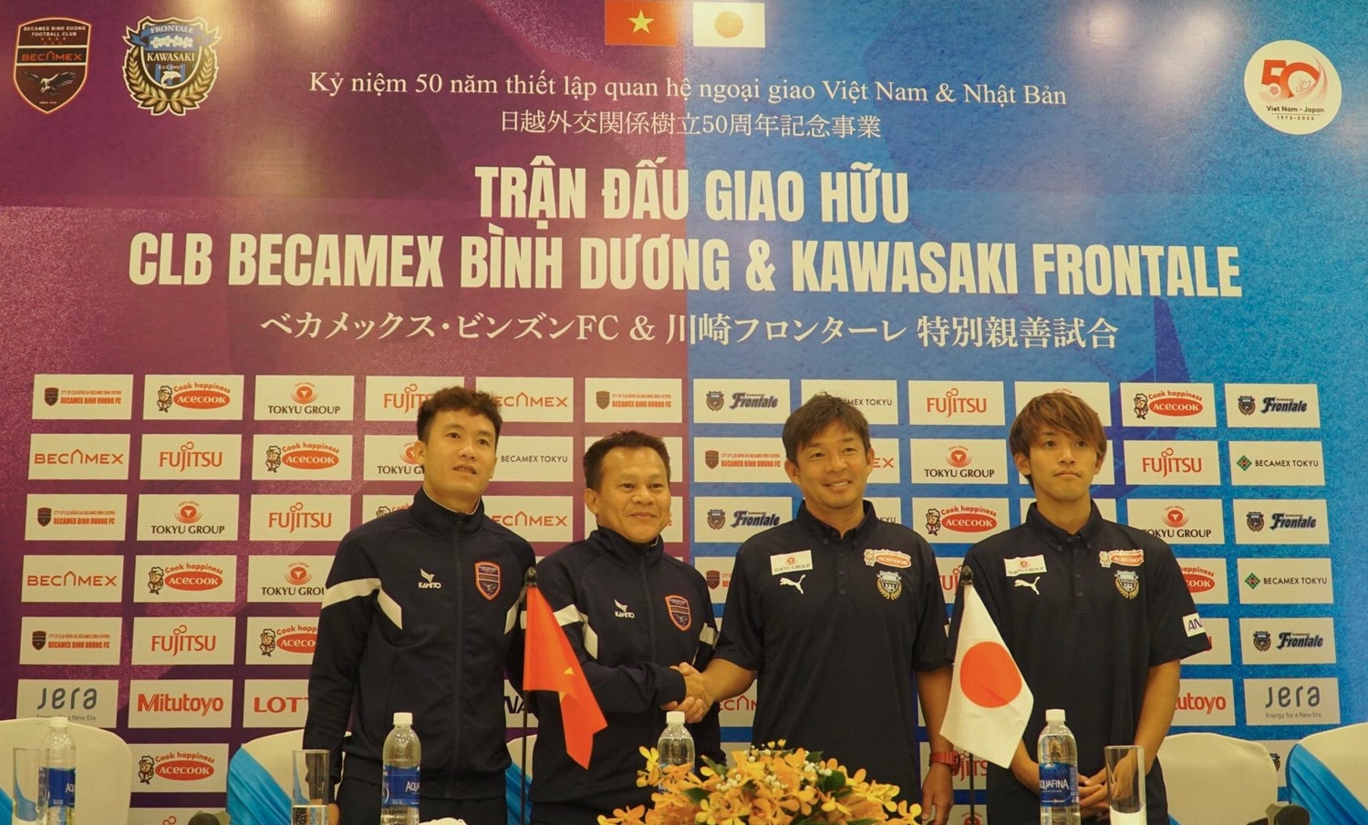 Trận đấu giao hữu giữa CLB Becamex Bình Dương và Kawasaki Frontale -0