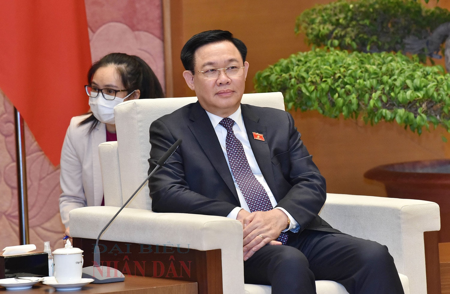 Chủ tịch Quốc hội Vương Đình Huệ tiếp Đại sứ Australia tại Việt Nam -0