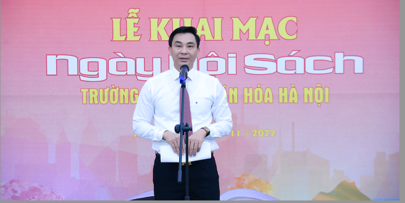Ngày hội sách và Tọa đàm Tư vấn hướng nghiệp tại Trường Đại học Văn hóa Hà Nội -1
