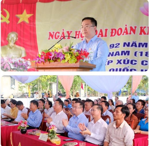 ĐBQH Đặng Xuân Phương TXCT và tham dự Ngày lễ Đại đoàn kết tại xóm 3, xã Nghi Đồng, huyện Nghi Lộc Bài 2: Ngược xuống miền xuôi, về miền biển… -0